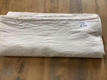 linnen laken uit FRANKRIJK vintage. 2.90 m bij 2.10 m beschikbaar voor biedingen