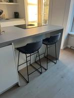 Barkrukken HK living, Huis en Inrichting, Barkrukken, 2 krukken, Ophalen, Zo goed als nieuw, 60 tot 90 cm