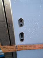 Rvs kozijn met kunststof deur, Kunststof, 80 tot 100 cm, 215 cm of meer, Nieuw