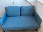 Ikea Glostad blauwe tweepersoonsbank, Gebruikt, 150 tot 200 cm, Tweepersoons, 75 tot 100 cm