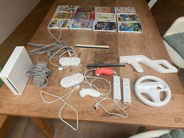 Wii Compleet Pakket met Spellen & Accessoires beschikbaar voor biedingen