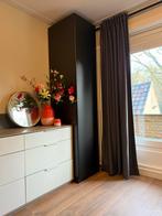 IKEA Pax kast zwart/eiken 236cm hoog, Huis en Inrichting, Kasten | Kledingkasten, Ophalen, Met plank(en), Gebruikt, 200 cm of meer