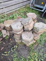 Bestrating 6 kant, 50 stuks, Tuin en Terras, Tegels en Klinkers, Ophalen, Gebruikt, Beton, Klinkers