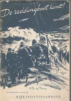 De reddingboot komt!-Plaatjesalbum/gesigneerd H.Th.de Booy, Ophalen of Verzenden, Gebruikt, Motorboot, Boek of Tijdschrift