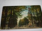 Apeldoorn Loolaan met Groote Kerk kleur 1922 postzegel gelo, Ophalen of Verzenden, 1920 tot 1940, Gelopen, Gelderland