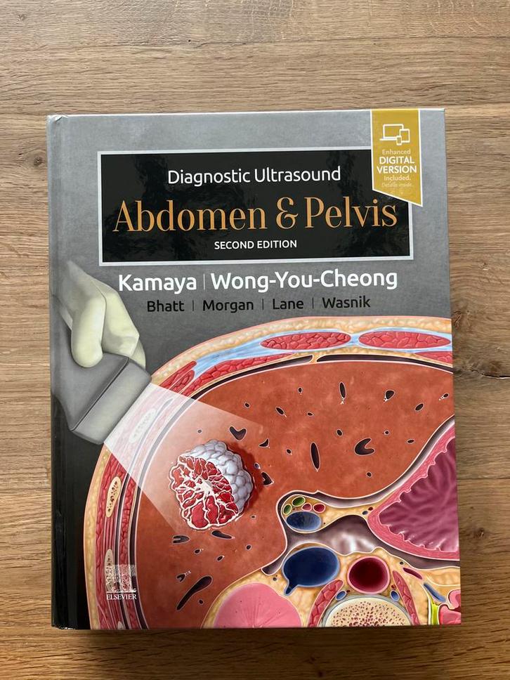 Diagnostic Ultrasound Abdomen & Pelvis - Kamaya, Boeken, Studieboeken en Cursussen, Nieuw, WO, Beta, Ophalen of Verzenden