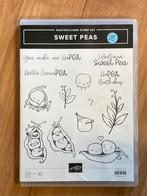 Stampinup sweet peas stempel set, Hobby en Vrije tijd, Stempelen, Ophalen of Verzenden, Zo goed als nieuw, Clearstamp