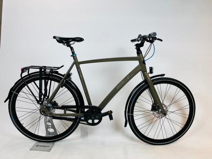 GAZELLE CityZen S8 herenfiets XL-61cm+ beltdrive, Fietsen en Brommers, Fietsen | Heren | Herenfietsen, Zo goed als nieuw, Overige merken