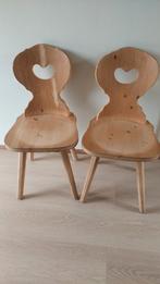 Oostenrijkse houten stoelen, Ophalen, Gebruikt, Bruin