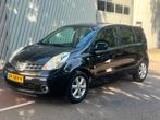 Nissan Note 1.4 16V 2008 Zwart, Auto's, Voorwielaandrijving, 4 cilinders, Zwart, 1067 kg