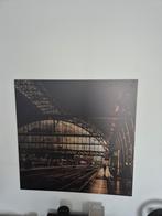 industieel schilderij op metaal van het merk Wandkraft, Huis en Inrichting, Ophalen, 50 tot 75 cm, Zo goed als nieuw, Schilderij