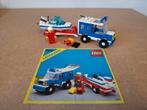 Lego 6698 RV with Speedboat. Jaren 80 Classic Town, Lego, 33 Bath Road, Slough, UK, Lego, Ophalen of Verzenden