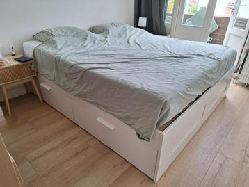 Ikea Brimnes bed 180x200 (Ophalen vanaf augustus) beschikbaar voor biedingen