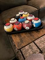 Poolbal theelichthouder, Huis en Inrichting, Ophalen of Verzenden, Gebruikt, Overige materialen, Minder dan 25 cm