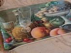 Vintage dienblad kunststof fruit keuken Italiaans, Huis en Inrichting, Woonaccessoires | Dienbladen, Ophalen of Verzenden, Rechthoekig