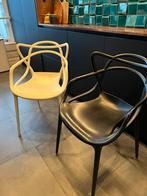 Kartell Masters stoel Phillipe  Starck design origineel, Huis en Inrichting, Stoelen, Twee, Verzenden, Wit, Zo goed als nieuw