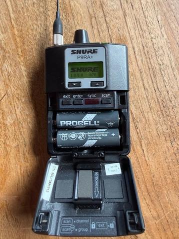 Shure P9RA+ G7E - 506 - 542 Mhz beschikbaar voor biedingen