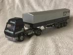 STEYR Truck vrachtwagen met huiftrailer, Hobby en Vrije tijd, Modelauto's | 1:50, Ophalen of Verzenden, Zo goed als nieuw, Bus of Vrachtwagen