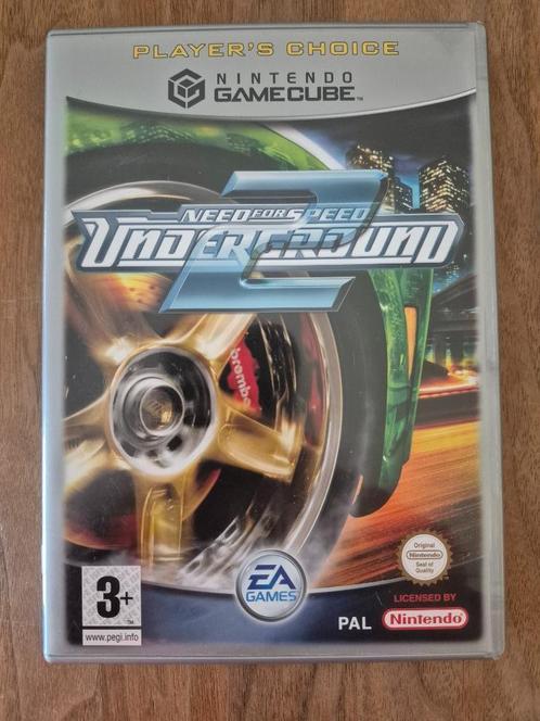 Gamecube game - Need for Speed Underground, Spelcomputers en Games, Games | Nintendo GameCube, Zo goed als nieuw, Racen en Vliegen