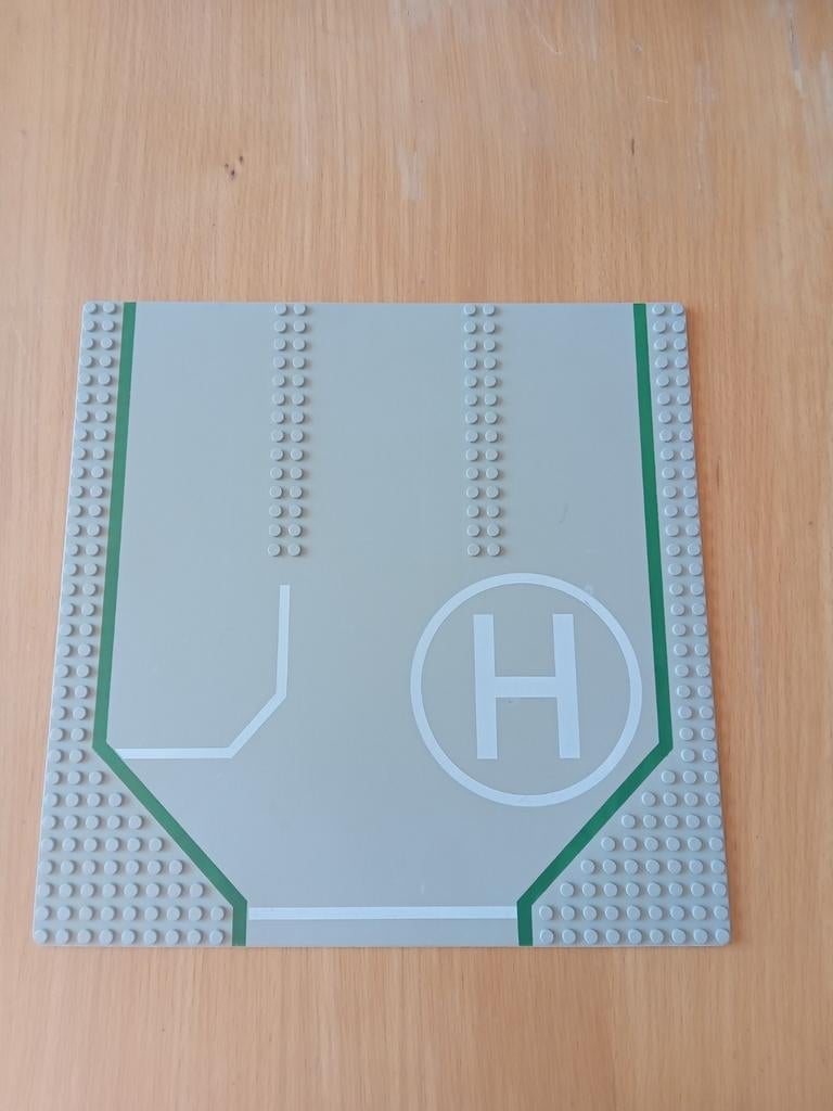 LEGO grondplaat 32x32 weg oprijlanen cirkel H patroon, Kinderen en Baby's, Speelgoed | Duplo en Lego, Ophalen of Verzenden, Gebruikt