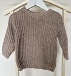 H&M beige kabeltrui gehaakte gebreide trui lichtbruin 80, Kinderen en Baby's, Babykleding | Maat 80, H&M, Ophalen of Verzenden