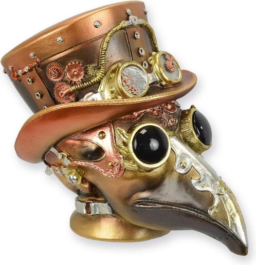 Nemesis Now Steampunk Plaagdokter Buste, Verzamelen, Beelden en Beeldjes, Zo goed als nieuw, Fantasy, Ophalen of Verzenden