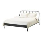 IKEA KOPARDAL bed 160x200, gray, very good condition, Ophalen, Tweepersoons, Zo goed als nieuw, 200 cm