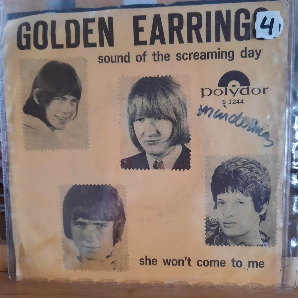 Single: golden earrings - sound of the screaming day, Ophalen of Verzenden, Pop