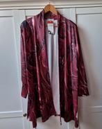 Nieuw wijnrood gemarmerd vest van Magna maat 48/50, Kleding | Dames, Grote Maten, Trui of Vest, Nieuw, Ophalen of Verzenden, Magna