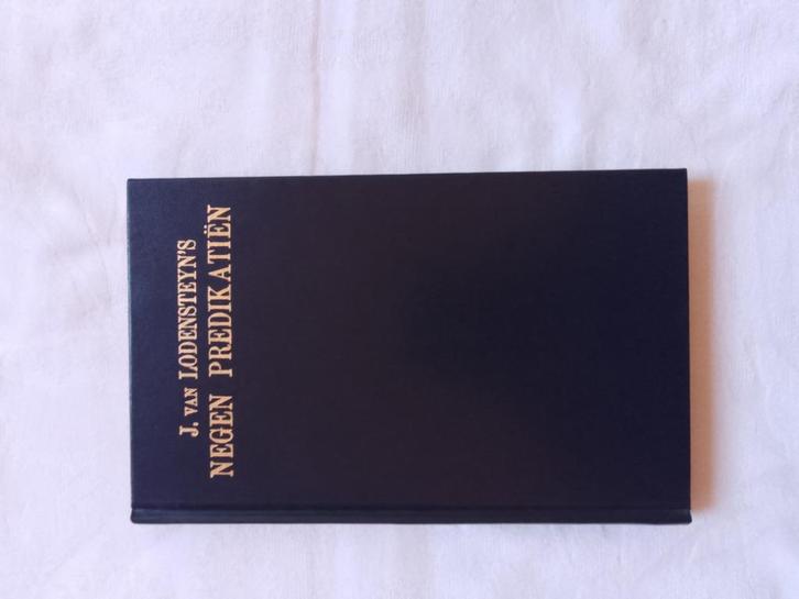 Negen predikatiën - J. van Lodensteyn, Boeken, Godsdienst en Theologie, Zo goed als nieuw, Christendom | Protestants, Ophalen of Verzenden