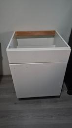 Bribus Keukenkastje met Poten, Ophalen, Gebruikt, Wit, 50 tot 100 cm