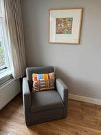 Grijze Fauteuil - Babykamer/Luie Stoel, Huis en Inrichting, Fauteuils, Ophalen, Gebruikt, 75 tot 100 cm, 75 tot 100 cm