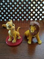 Disney de Leeuwenkoning Mufasa en Simba figuurtjes., Verzamelen, Poppetjes en Figuurtjes, Ophalen of Verzenden, Zo goed als nieuw