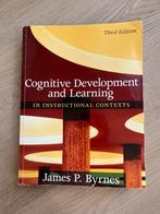 Cognitive Development and Learning Byrnes, Boeken, Psychologie, Ophalen of Verzenden, Zo goed als nieuw, Ontwikkelingspsychologie