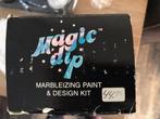 Magicdip kit marmer verfpakket + 2 extra kleuren + evt boek, Ophalen of Verzenden