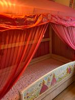 Leuk prinsessenbed, Kinderen en Baby's, Kinderkamer | Bedden, Ophalen, 85 tot 100 cm, Gebruikt, Lattenbodem
