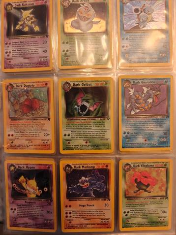 Pokemonkaarten Rocket beschikbaar voor biedingen