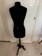 Zwarte paspop met houten voet, Ophalen, Gebruikt