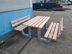 Picknick tafel, Tuin en Terras, Picknicktafels, Ophalen of Verzenden, Nieuw, Rechthoekig, Hout