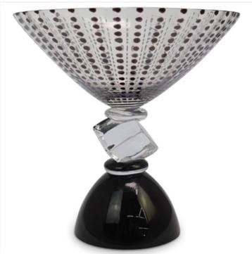 Design Art Glass hoge schaal - Gesigneerd Chip Scarborough beschikbaar voor biedingen
