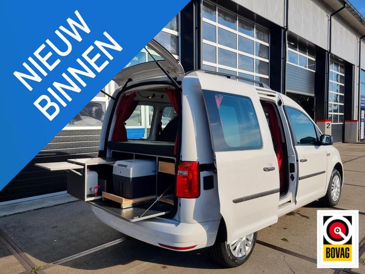 Volkswagen Caddy 1.2 TSI REIMO CAMPERBOX / MINICAMPER, Caravans en Kamperen, Campers, Particulier, tot en met 2, Volkswagen, Benzine
