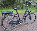 Nette mat zwarte elektrische damesfiets,E-bike,57cm hoog️️✅️, Fietsen en Brommers, Elektrische fietsen, Ophalen, Zo goed als nieuw