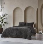 Zelesta Teddybed Panter Antraciet 140x200, Huis en Inrichting, Slaapkamer | Beddengoed, Zelesta, Eenpersoons, Nieuw, Ophalen of Verzenden