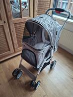 Hipet dogstroller hondenbuggy kleur grijs, Ophalen, Nieuw