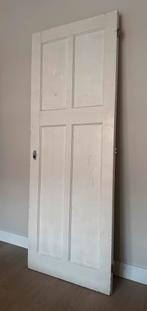 Mooie originele houten paneeldeur, Doe-het-zelf en Verbouw, Deuren en Horren, Ophalen, Gebruikt, Minder dan 80 cm, Binnendeur