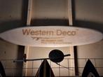 Palm Beach - XL Surfboard Decoratie Surfplank 150cm Hout, Huis en Inrichting, Woonaccessoires | Wanddecoraties, Ophalen of Verzenden