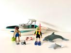 PLAYMOBIL Family Fun Duiktrip met Plezierboot 6981 compleet, Ophalen of Verzenden, Zo goed als nieuw, Complete set