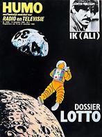 Cover blad HUMO: Kuifje dossier Lotto - Herge, Ophalen of Verzenden, Zo goed als nieuw, Hergé