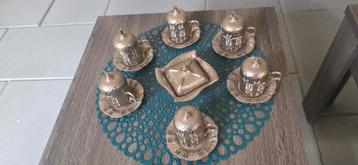 Turkse Koffiekopjes Set - 8 Delig beschikbaar voor biedingen