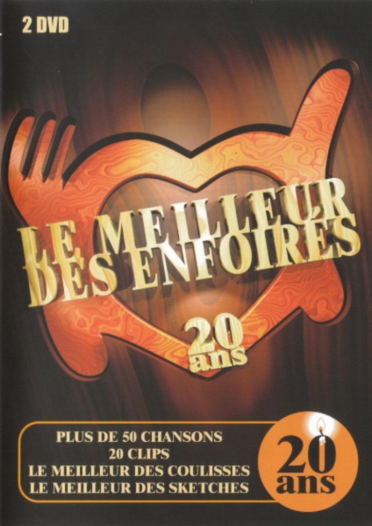 LES ENFOIRES 2 DVD LE MEILLEUR BEST OF + charles aznavour, Cd's en Dvd's, Dvd's | Muziek en Concerten, Zo goed als nieuw, Alle leeftijden